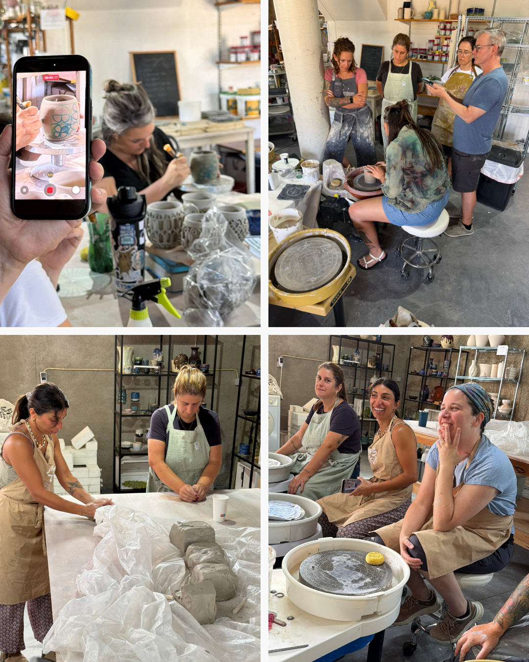 Our First Ceramics Retreat is in the Books and it Feels SO Good!