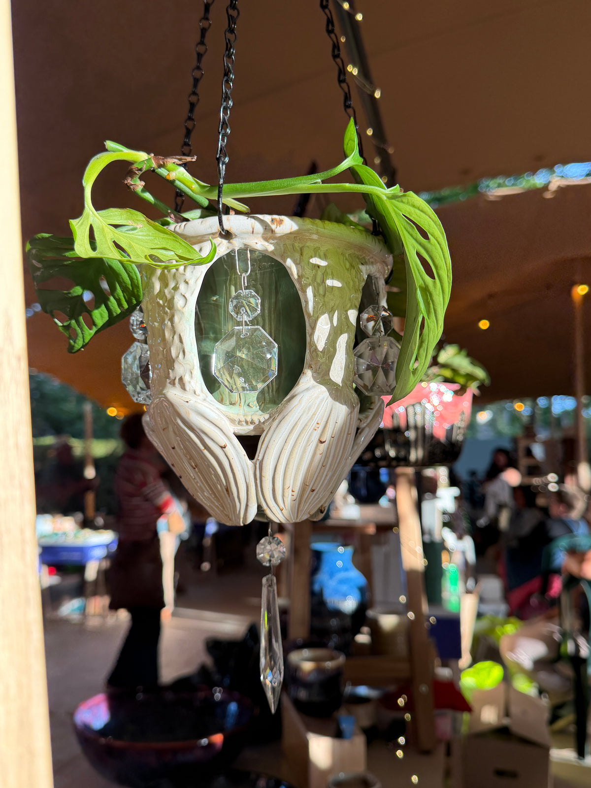 Double Walled Hanging Planter