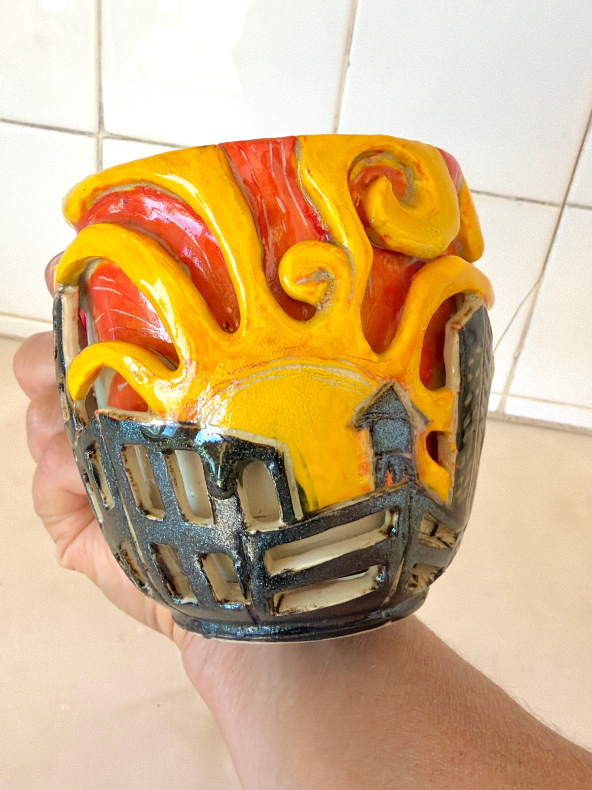 Sunset Double Walled Cityscape Mug - Pre-Order