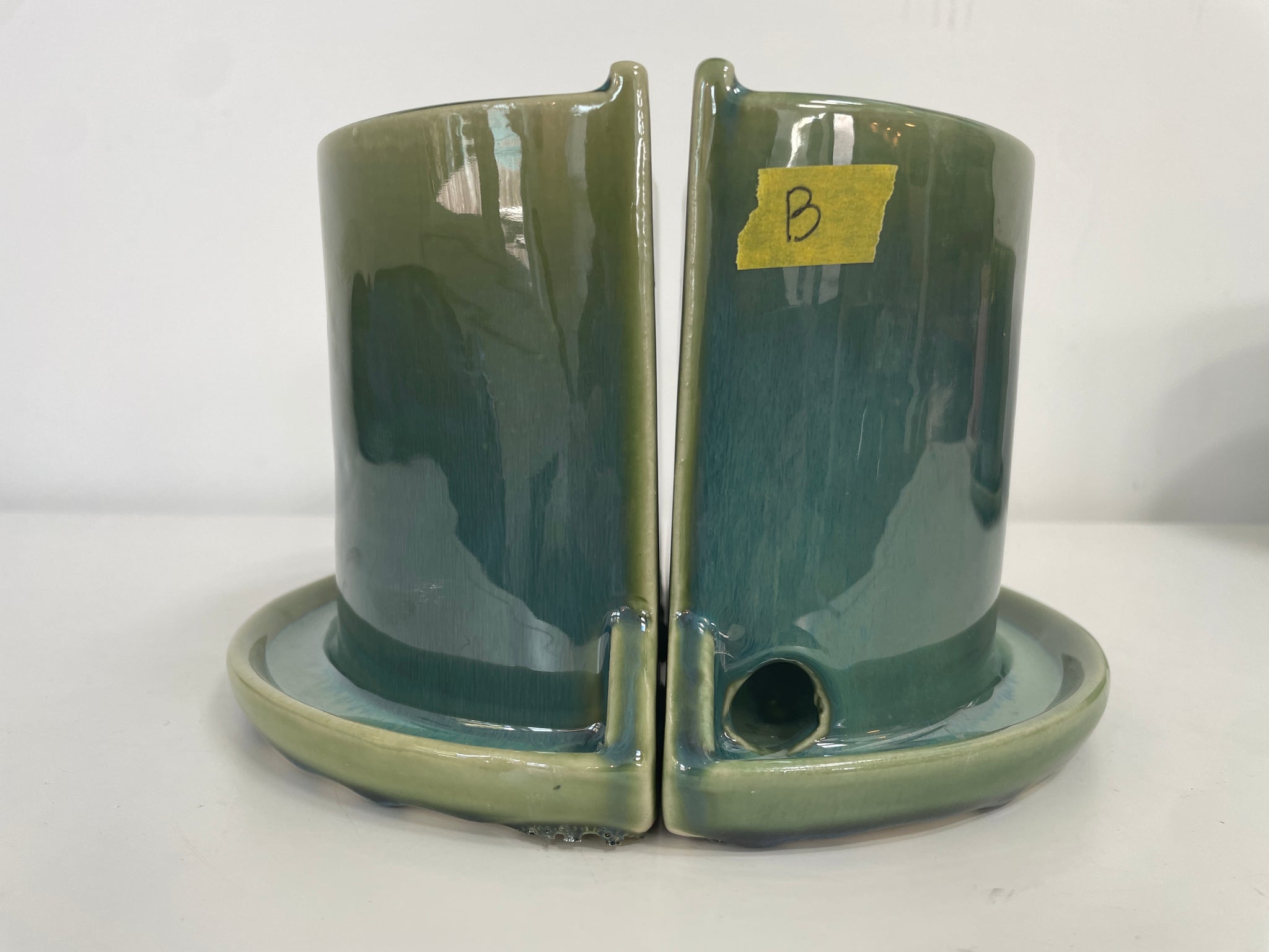 Sexy Mermaid Plant Shelfie Bookends B- (Seconds)