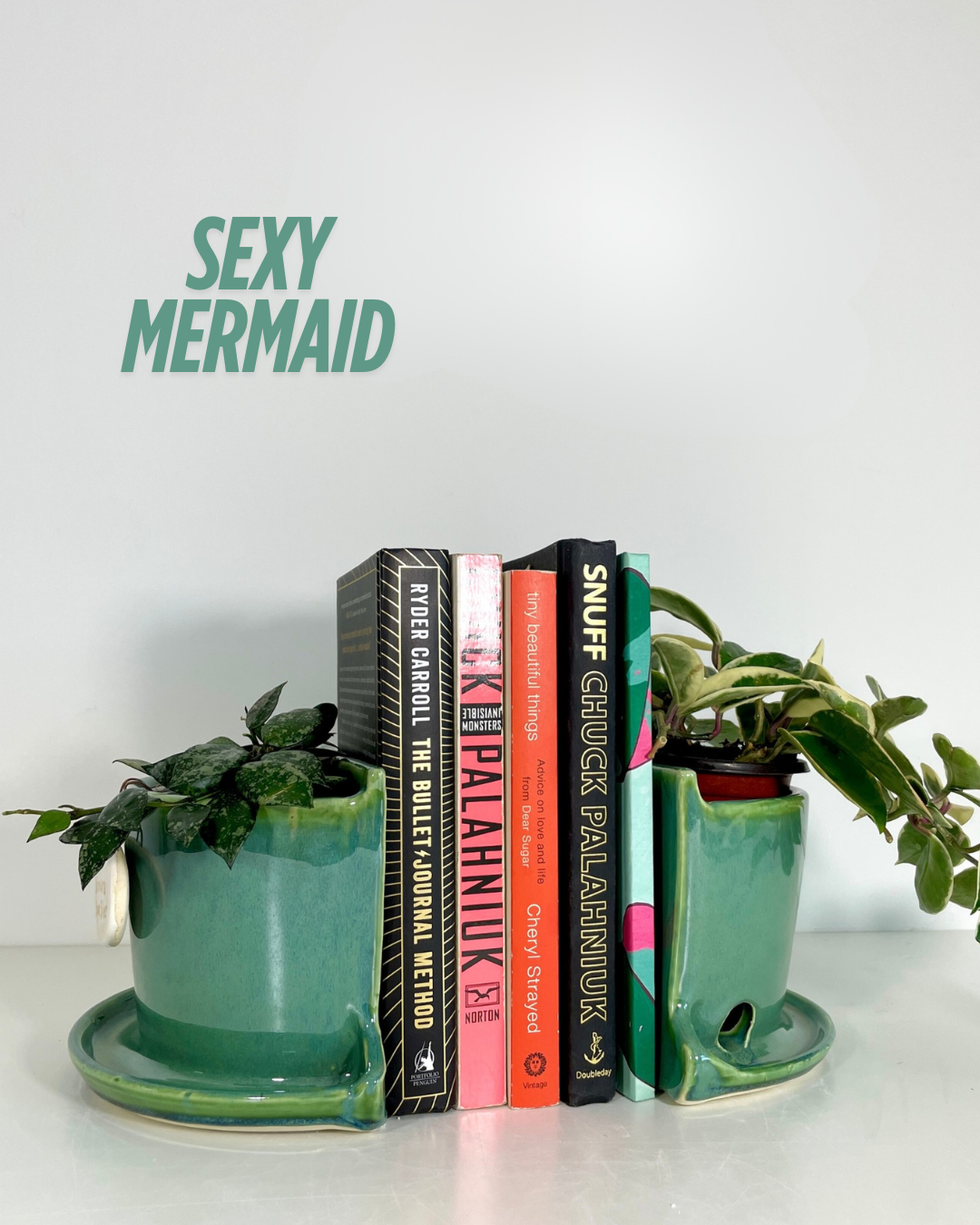 Plant Shelfie Bookends PRE-ORDER