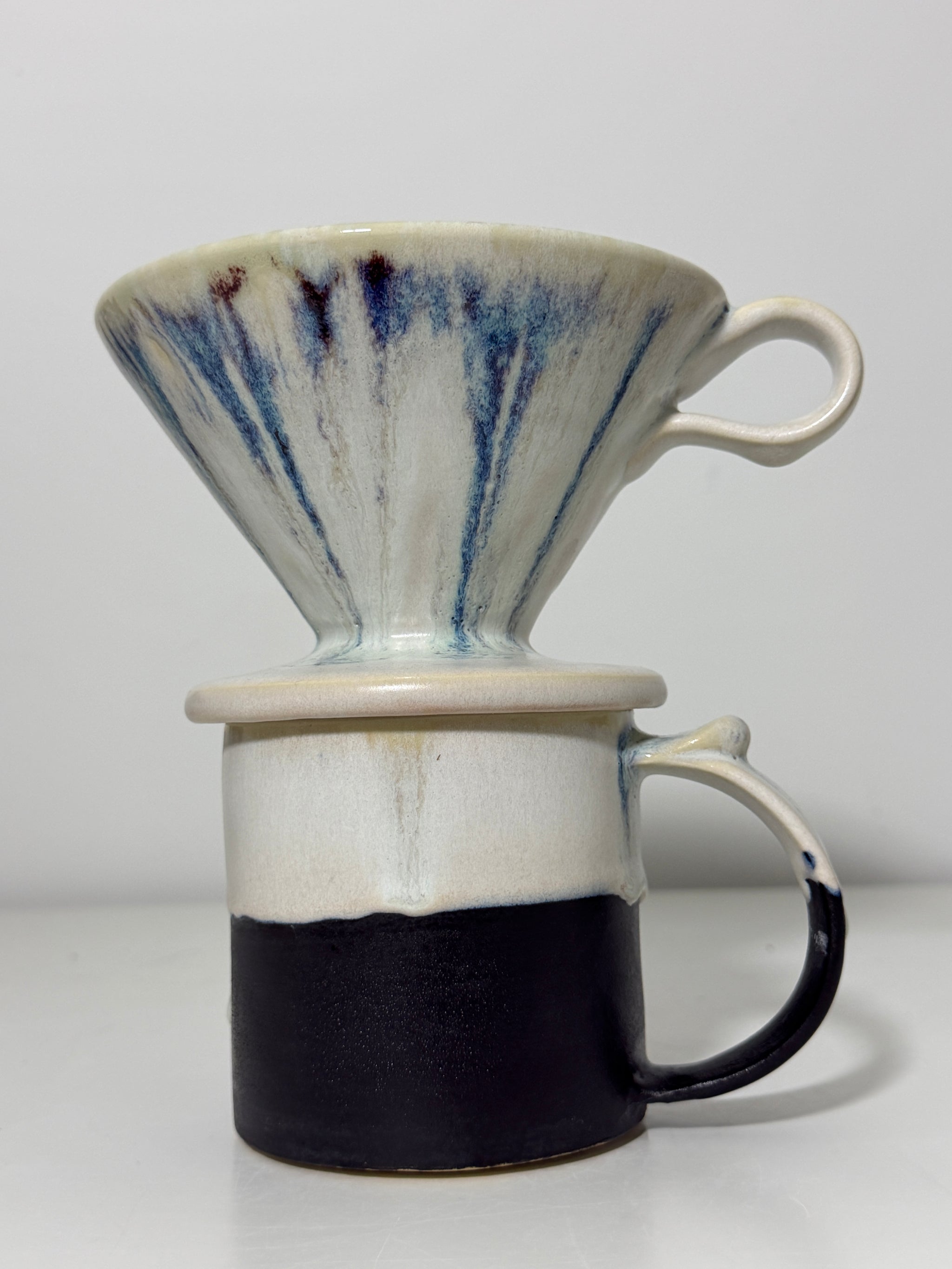 Collab Pour Over Set Rare Unicorn, black
